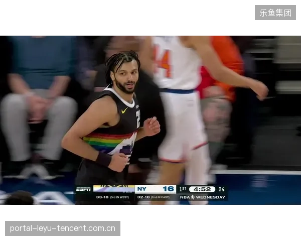 NBA掘金穆雷外线稳稳命中完成关键反超